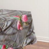 kleine rode knoppen tafelkleed (Voorbeeld)