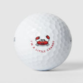 Kleine rode krab golfballen (Voorkant)