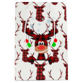 Kleine Rode Mans Medium Cadeauzakje (Voorkant)