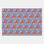 Kleine rode-motorontwerppapierbladen inpakpapier vel (Voorkant 3)