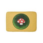 Kleine rode paddenstoel badmat (Voorkant)