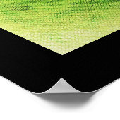 Kleine rode paddenstoel poster (Hoek)