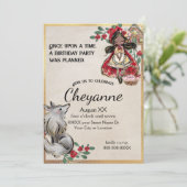 Kleine rode rijkap met zwart haar kaart (Staand voorkant)