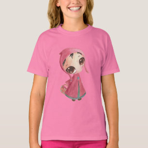 Kleine rode rijpingslappen t-shirt