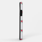 Kleine rode rozen op witte ondergrond Case-Mate iPhone case (Achterkant/rechts)
