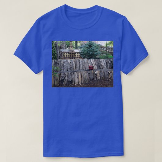 Kleine rode trein 1 t-shirt (Design voorkant)