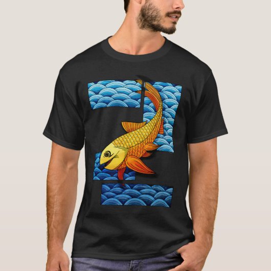 Kleine Rode Vis T-shirt (Voorkant)