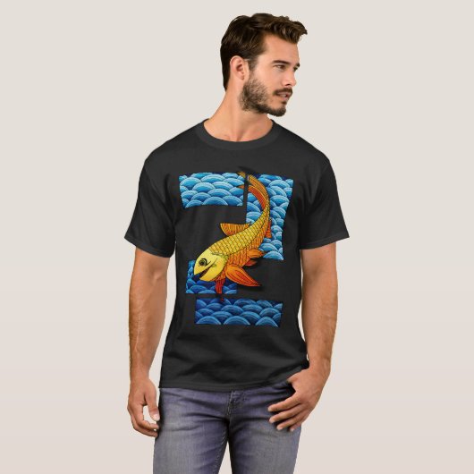 Kleine Rode Vis T-shirt (Voorkant volledig)