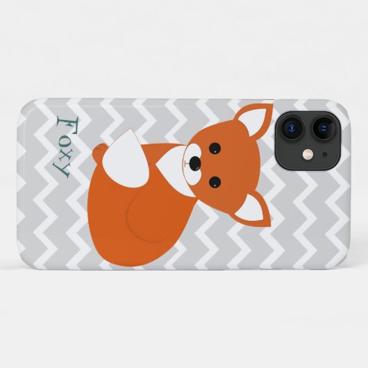 Kleine rode vos Case-Mate iPhone case (Achterkant (horizontaal))