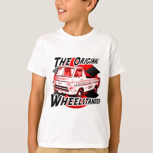 Kleine Rode Wagon T-shirt (Voorkant)