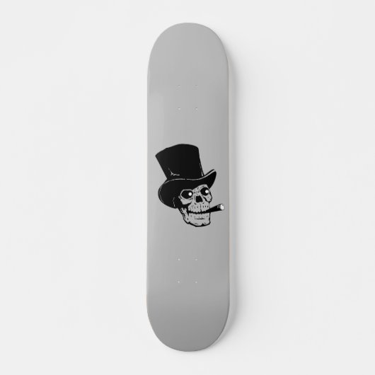KLEINE ROKEN CIGAR-SKATEBOARDEN PERSOONLIJK SKATEBOARD (Voorkant)