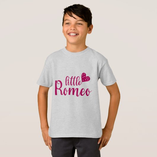 Kleine Romeo T-shirt (Voorkant volledig)