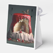 Kleine Roodkapje Cake - Verjaardag Bedankdoosjes (Achterkant)