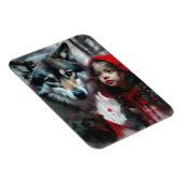 Kleine Roodkapje en Wolf Magneet (Rechterzijde)