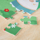 Kleine Roodkapje Sprookje Meisjes Verjaardag Legpuzzel (Zijkant)