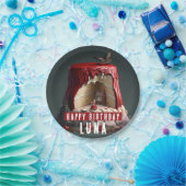 Kleine Roodkapje Verjaardagstaart - Papieren Bordje (Feest)