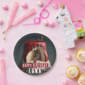 Kleine Roodkapje Verjaardagstaart - Papieren Bordje (Feest)