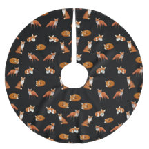 Kleine roodkebaars kerstboomrokken