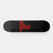 Kleine Rote Drache - Dragon Persoonlijk Skateboard (Horizontaal)