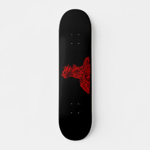 Kleine Rote Drache - Dragon Skateboard