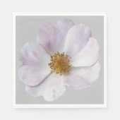 Kleine roze bloem servet (Voorkant)