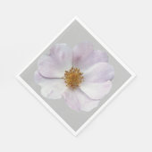 Kleine roze bloem servet (Hoek)