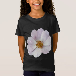 Kleine roze bloem t-shirt