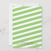 Kleine roze eieren  | Uitnodiging tot Baby shower  (Achterkant)