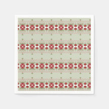 Kleine roze en rode flora geacteerd