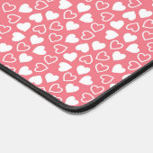 KLEINE ROZE EN WITTE VALENTIJN HOUDEN VAN HARTEN BUREAUMAT (Hoek)