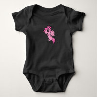 Kleine Roze Pegasus Baby Top