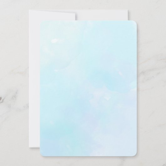 Kleine roze pompoenboog is onderweg kaart (Achterkant)