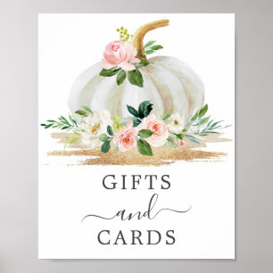 Kleine roze roze Baby showers cadeaus en Kaarten Poster