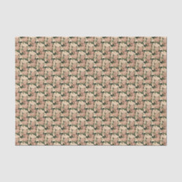 Kleine roze roze rozen tissuepapier