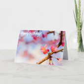 Kleine roze Sakura-schoonheid in Springtime Kaart (Voorkant)