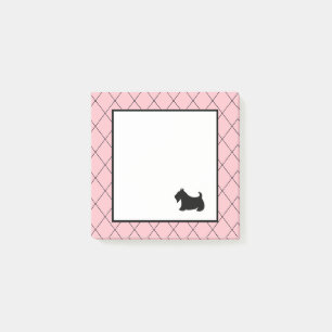 Kleine Roze Schotse Terrier Post-It-briefjes Post-it® Notes