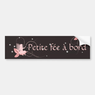 Kleine roze sticker aan boord