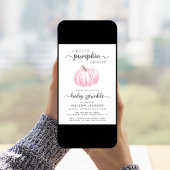 Kleine roze Waterverf baby-prinsesje Kaart