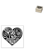 Kleine rubberen stempel - Hart (Gestempeld)