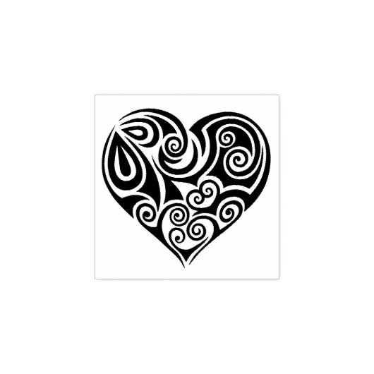 Kleine rubberen stempel - Hart (Afrduk)