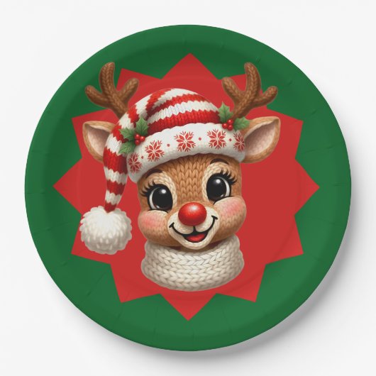 Kleine Rudolf  Papieren bord (Voorkant)