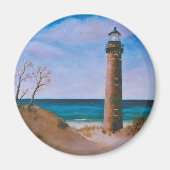 Kleine Sable Point Light Magneet (Voorkant)