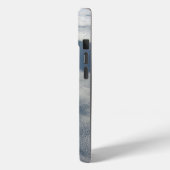 Kleine satellieten draaien boven een deel van de a Case-Mate iPhone case (Achterkant / Links)