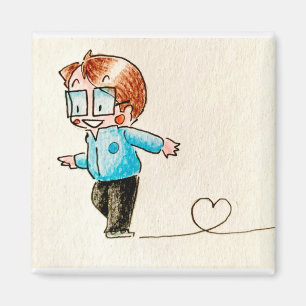 Kleine schaatsen magneet