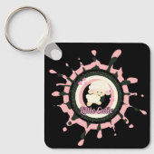Kleine schapen sleutelhanger (Voorkant)