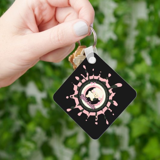 Kleine schapen sleutelhanger (Hand)