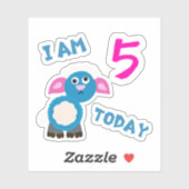 Kleine schapen sticker (Vel)