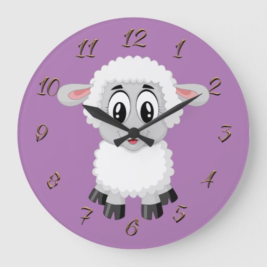 Kleine schapenklok grote klok (Voorkant)