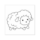 Kleine schapenooien Kleur me Zelfinktende Stempel (Design)