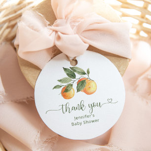 Kleine schat baby shower favor tag bedankjes labels